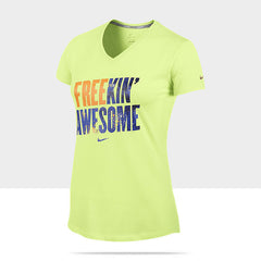 Women's V-neck "Freekin' Awesome" T-shirt (Nike)